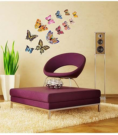 Tiandimy 3D Butterfly Wall Decals For Kids Room Decor (photo 4)