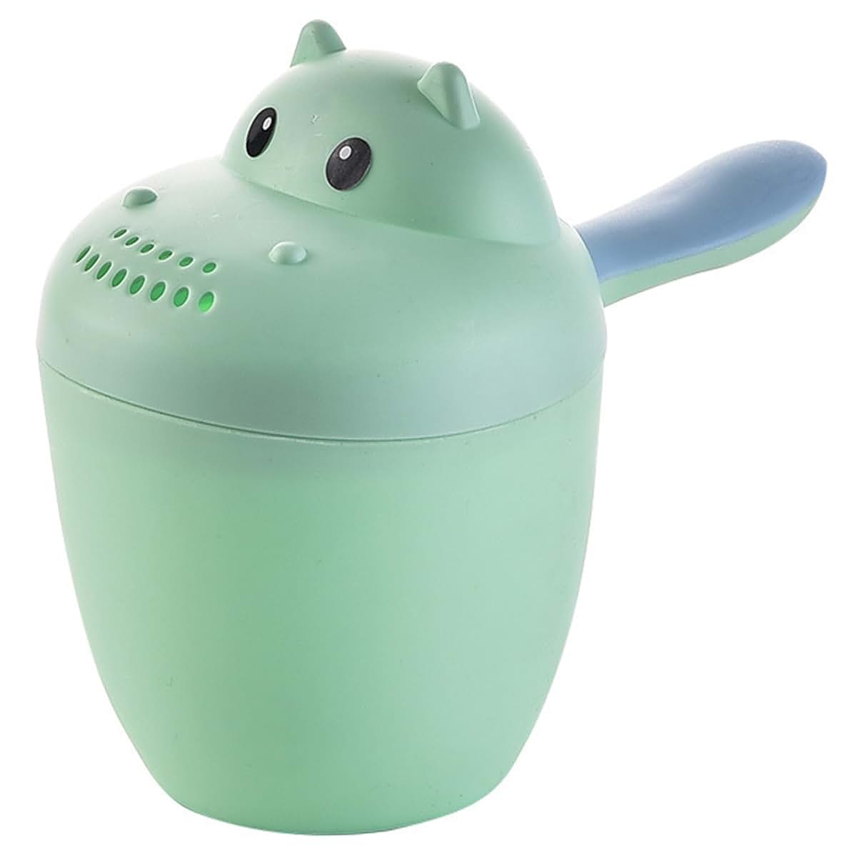 Uanqfegy Hippo Baby Bath Rinse Cup with Easy-Fill Handle