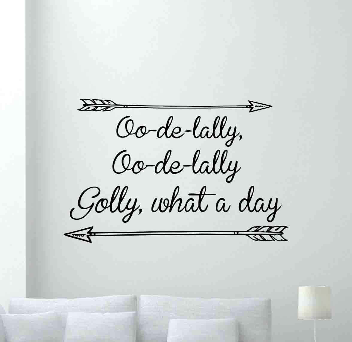 CarolGreyDecals Robin Hood Arrow Wall Decal Quote Poster