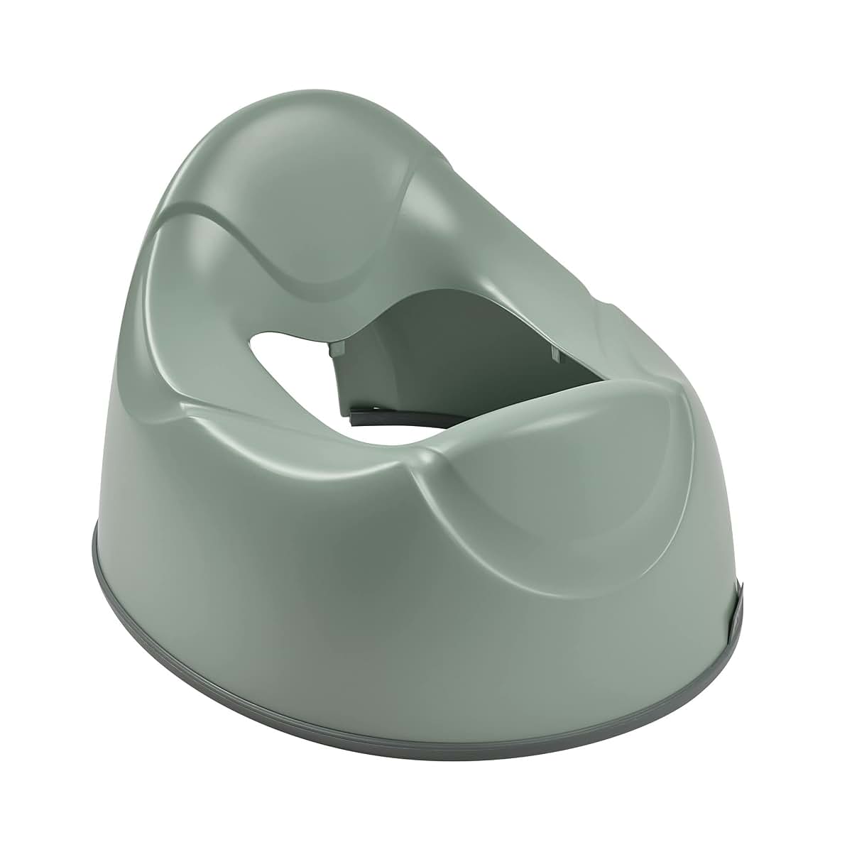 Béaba BEABA Ergonomic Training Potty, Provides Comfort and Support, Lightweight & Portable, Compact Toddler Potty (Sage)