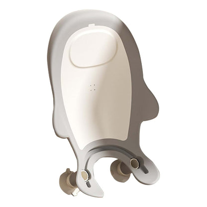 Nawwgy Portable Baby Bath Aid Multifunctional Infant Bath Basin Adjustable Gray