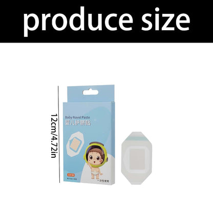 MENGLANSI 10 Pieces Professional TPU Belly Button Patches Single Time Use Breathable Navel Guard for Newborns Skin (photo 3)
