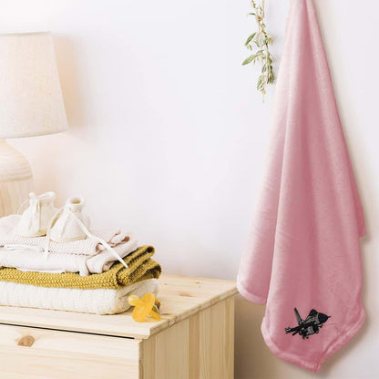 BabyOneStop F-16 Fighting Falcon Polyester Baby Blanket 40x30 Inch