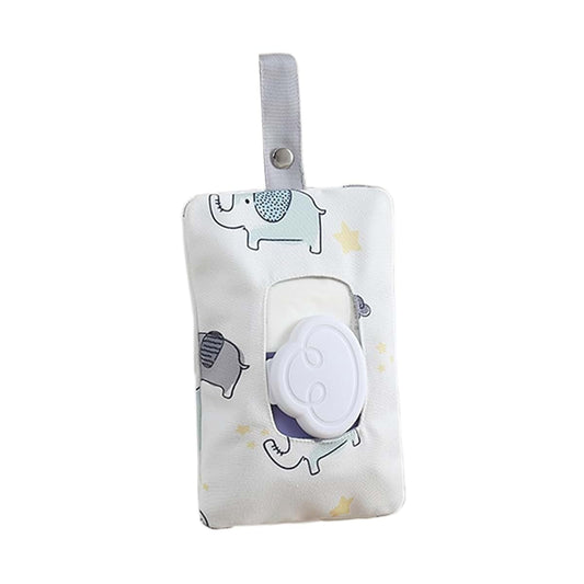 Cotton Dispenser Refillable Wipe Holder Travel Wet Container Pouch