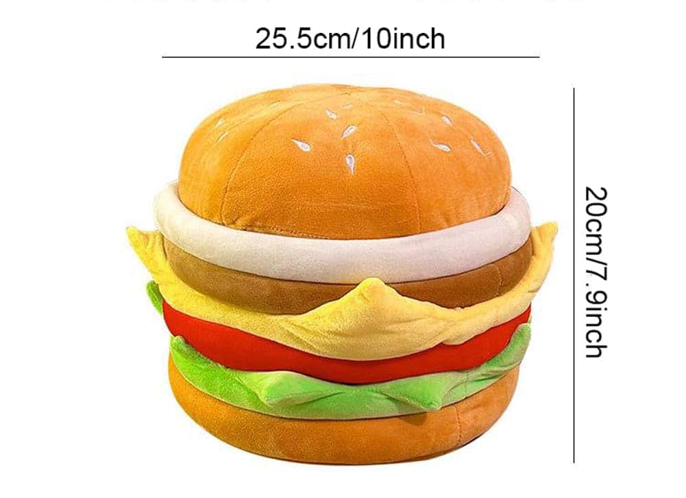 Muuxiao Hamburger Storage Ottoman With Plush Seat Cushion (photo 2)