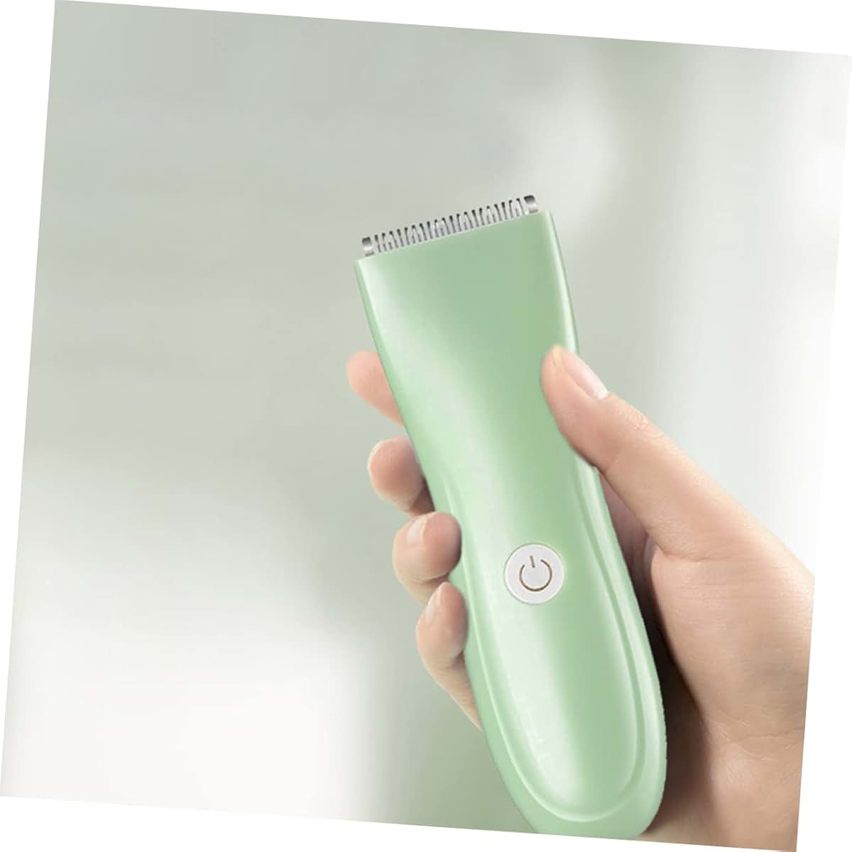 Healifty Baby Hair Clipper, Cordless Rechargeable Trimmer Kit, Light Green