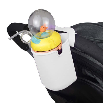 Silicone Cup Holder For Stroller, Bike, Wheelchair And More - Foldable Drink Holder