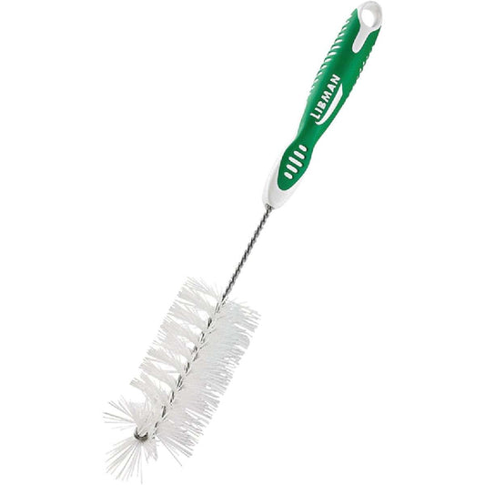 Libman Commercial Bottle Brush with Ergonomic Rubber Grip