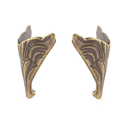 Nigubwo 8Pcs Antique Corner Protectors Bronze Tone