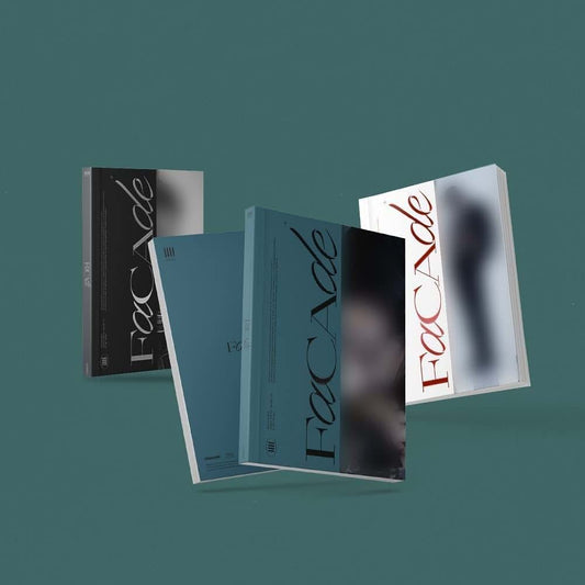 DREAMUS Monsta X Wonho FACADE 3rd Mini Album Ver.02 CD+96p PhotoBook+1p PhotoCard+1ea Bookmark+1p Folding Poster On