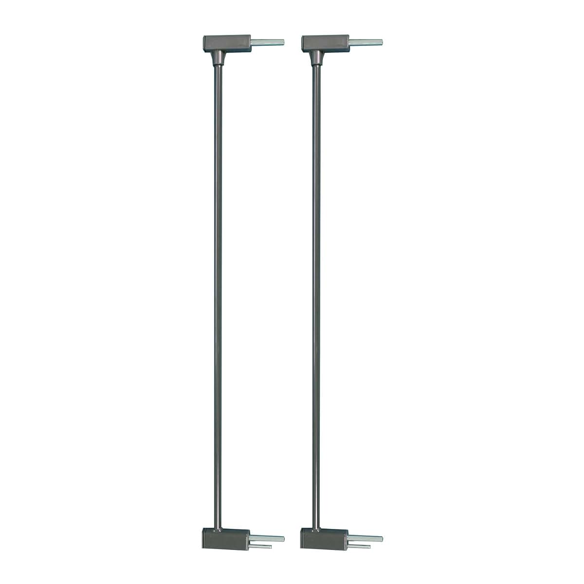 Qdos Auto-Close SafeGate Baby Gate Extensions, Set of 2, Slate