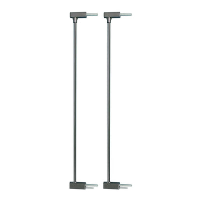 Qdos Auto-Close SafeGate Baby Gate Extensions, Set of 2, Slate