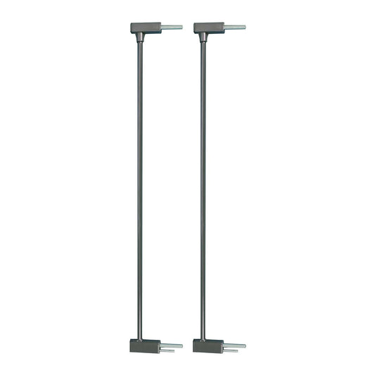 Qdos Auto-Close SafeGate Baby Gate Extensions, Set of 2, Slate
