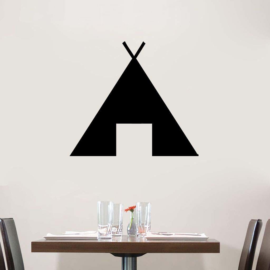 All Things Valuable Tent Camping Vacation Hiking Wilderness Wall Sticker