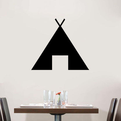 All Things Valuable Tent Camping Vacation Hiking Wilderness Wall Sticker