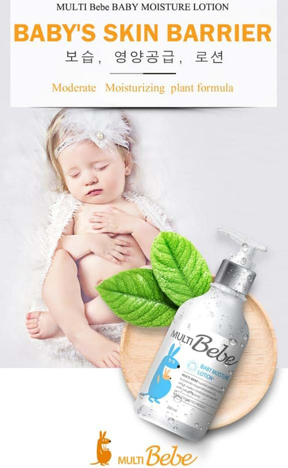 Mult-Bebe Baby Moisture Lotion With Panthenol And Olive Oil, 6.76 Floz
