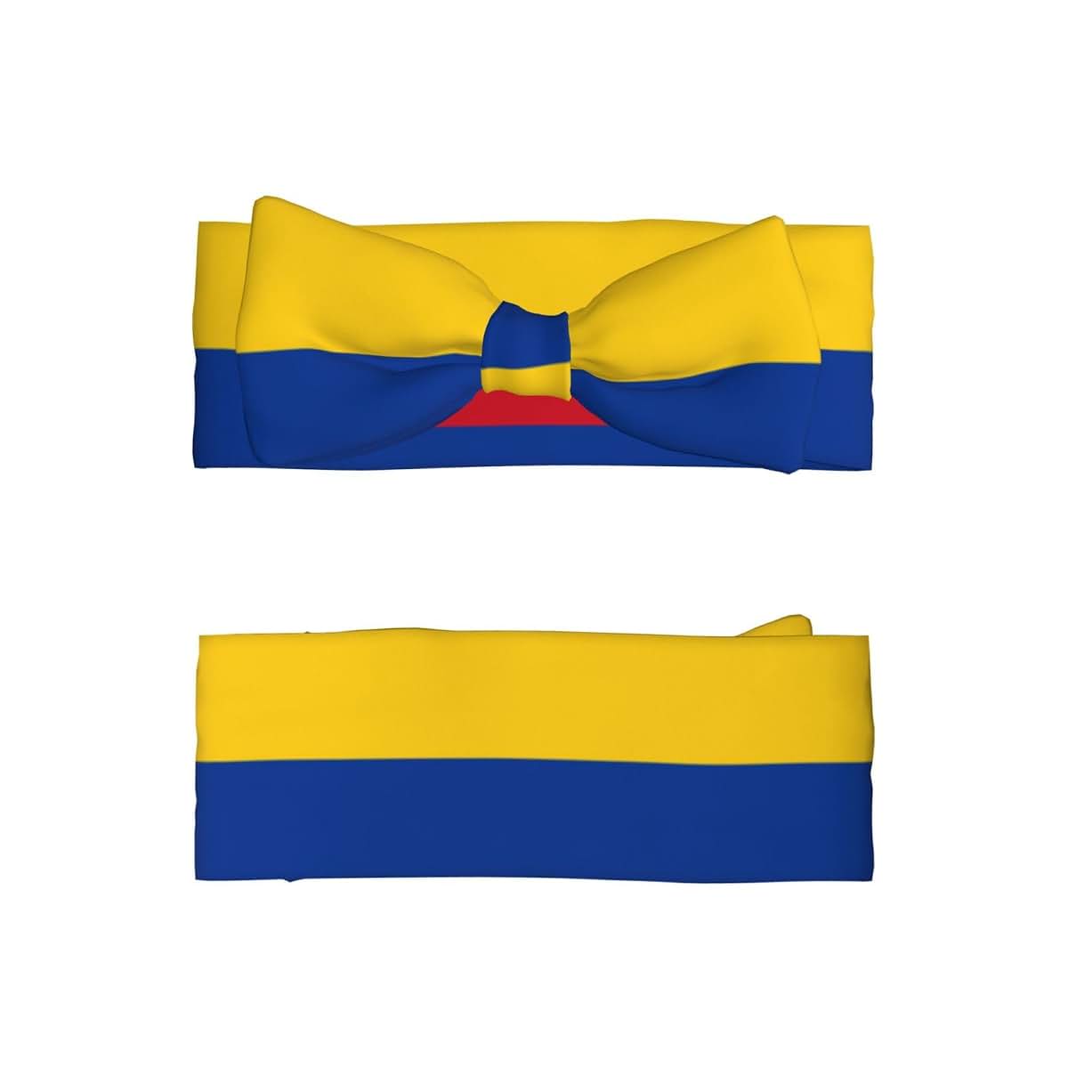 baobeb Flag of Colombia Print Delicate Baby Bow Headband – Full Moon Gift for Newborns, Perfect for Infant and (photo 2)