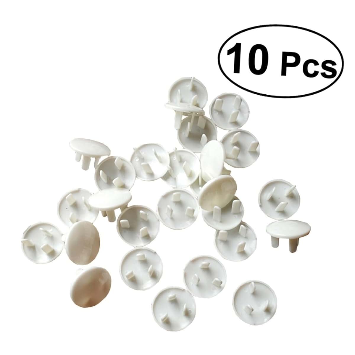 JOINPAYA Children Safety Power Outlet Covers 10Pcs ABS White