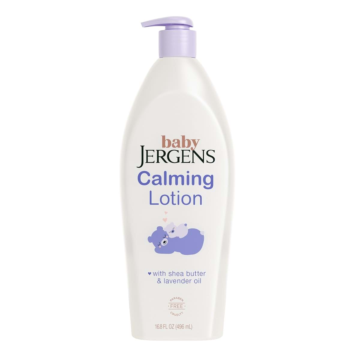 Jergens Baby Calming Lotion with Shea Butter and Lavender Oil