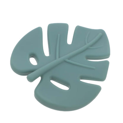 Silicone Leaf Chewing Toy for Infant Teethers