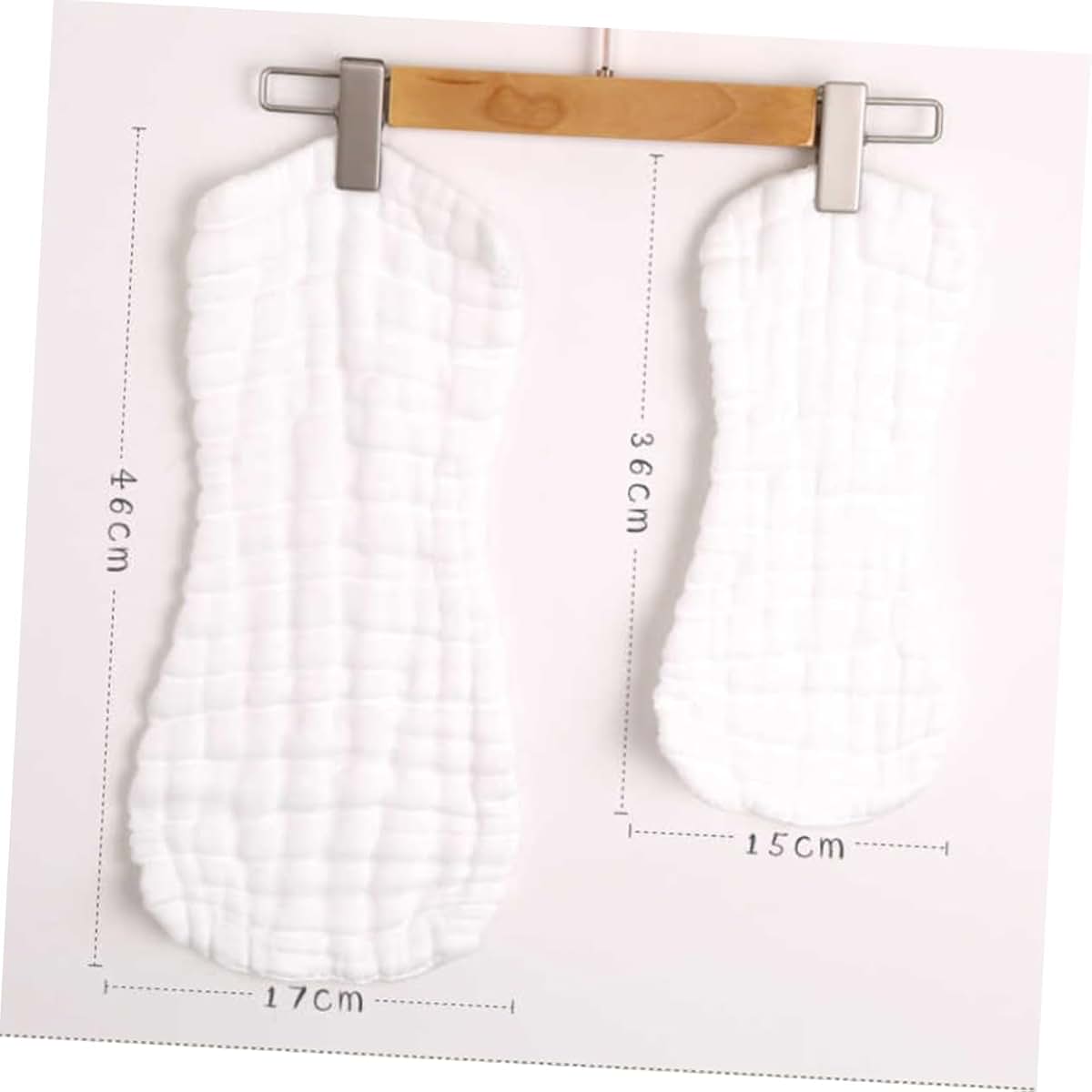 Joinpaya 5 Pcs Pure Cotton Gauze Diaper Inserts for Newborns and Toddlers