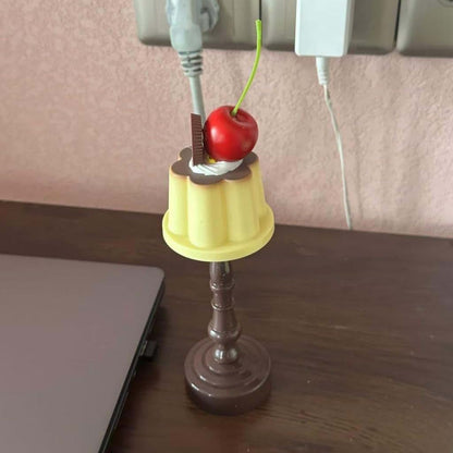 Luyismer Rechargeable Pudding Night Lamp For Bedroom Decoration (photo 2)