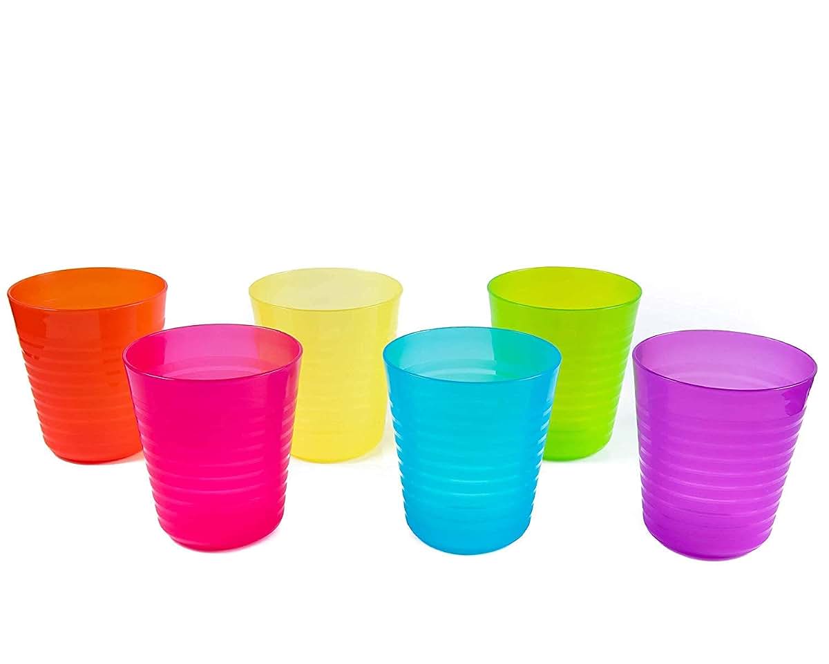 Cuddly Hippo Tumblers, 24 Break Resistant Reusable Cups