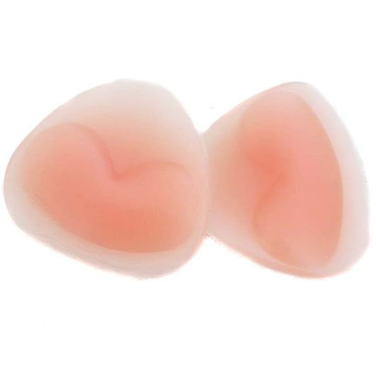 Envy Body Shop Triangle Push Up Breast pads Cleavage Enhancer swimsuit, bikini and bra gel inserts Nude