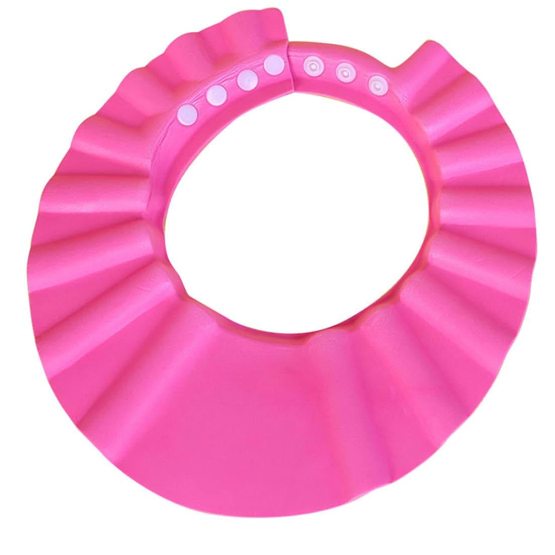 Baby Shower Cap Adjustable Hair Washing Shield For Toddlers Kids 3 Pcs
