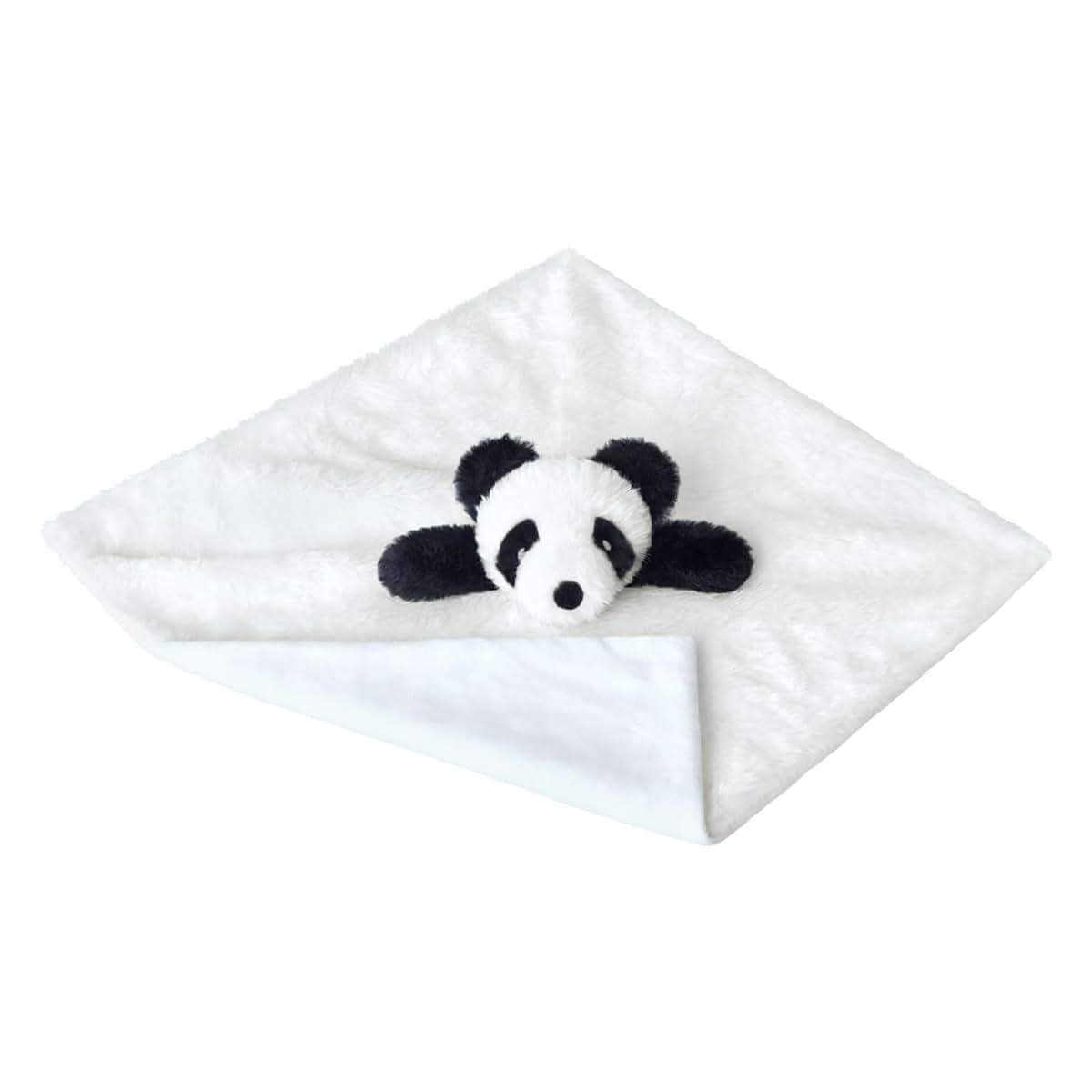 Doindute Baby White Panda Soft Stuffed Animal Security Blanket