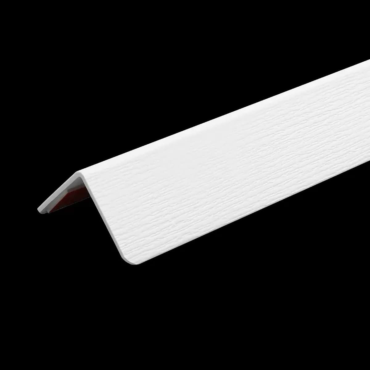 White PVC Corner Guards for Walls and Furniture Edges
