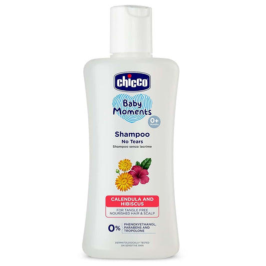 BEAUTY BRATS Chicco Baby Moments Shampoo with Calendula & Hibiscus