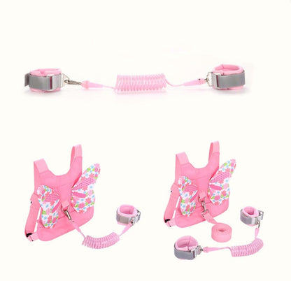 Toddler 3 in 1 Harness Leash with Anti Lost Wrist Link