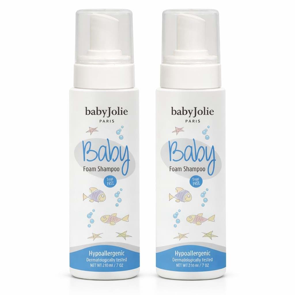Baby Jolie Foaming Shampoo – Tear-Free Gentle Cleanser for Newborns & Toddlers