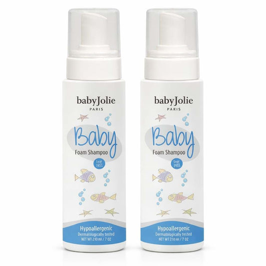 Baby Jolie Foaming Shampoo – Tear-Free Gentle Cleanser for Newborns & Toddlers