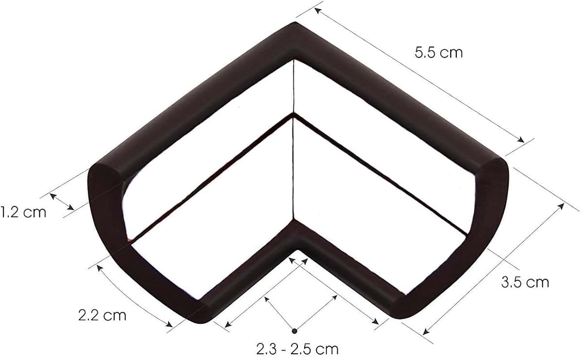 MakBea Corner Guards-8 Pack, Table Corner Protectors for Baby Safety, Super Soft Baby Proofing Corner Protector Edge (photo 2)