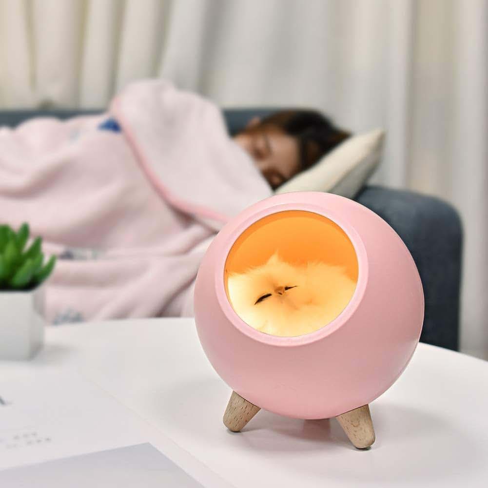 DesirePath Kids Cat Night Light With Stepless Dimming