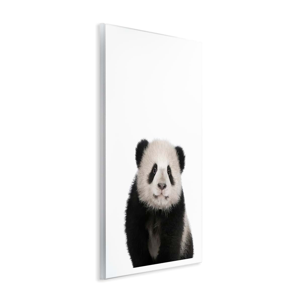 Stupell Industries Baby Panda Wall Plaque Art, 10x15 Inch
