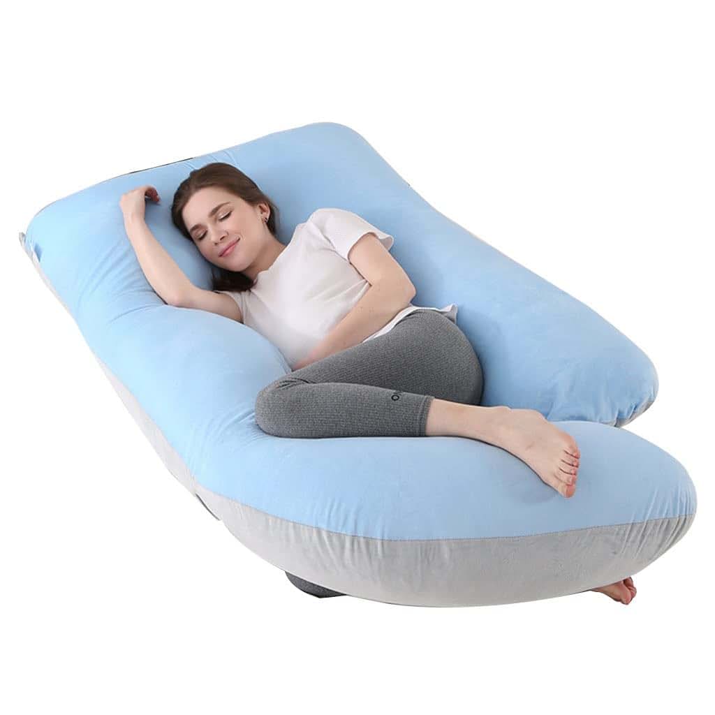 ZYYWX Pregnancy Pillow U-Shaped Full Body Support Pillow