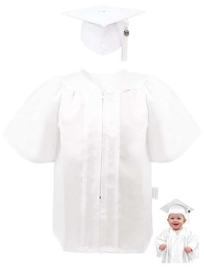 GraduatePro Baby Graduation Cap and Gown Set for Infant Toddler