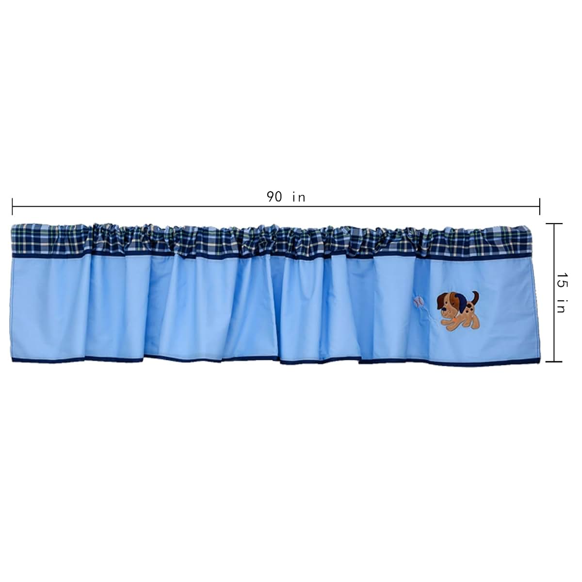 CribMATE 5-Piece Blue Brown Sports Themed Nursery Crib Bedding Set (photo 2)