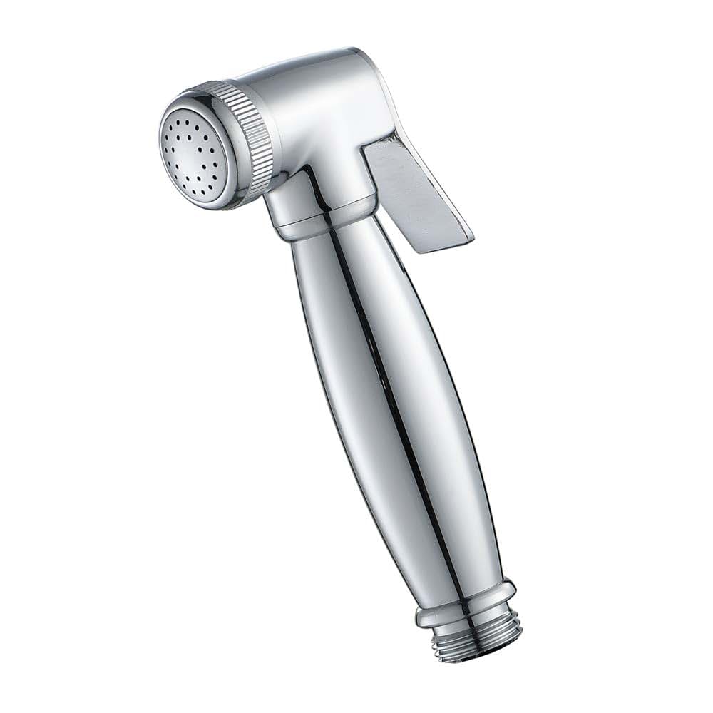 WIMPBLADB Handheld ToiletSprayer Portable Brass Shower Sprayer Head Suit for Bathroom Cloth Diaper Pet Cleaning,B(A)