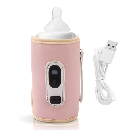 Jwthee Bottle Warmer, Fast Baby Milk Warmer Portable Milk Bottle Warmer Multifunctional Baby Bottle Warmers USB for