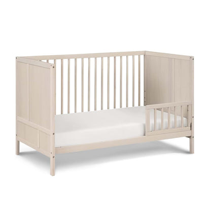Suite Bebe Pixie Finn 3-in-1 Convertible Crib in Washed Natural (photo 2)