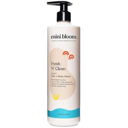 Mini Bloom 2-in-1 Hair and Body Wash for Baby and Kids