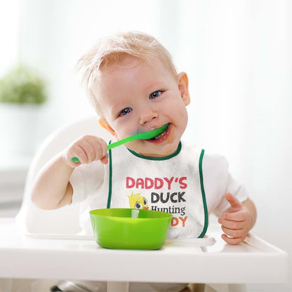 Toddler & Baby Bibs Burp Cloths - 100% Cotton Snap Closure