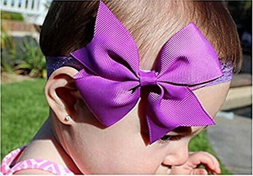 Headbands With Hair Bows For Baby Girls And Kids