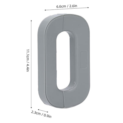 Fafeicy ABS Refrigerator Latch Lock, Child and Pet Proof Fridge Lock with Easy Button Mechanism