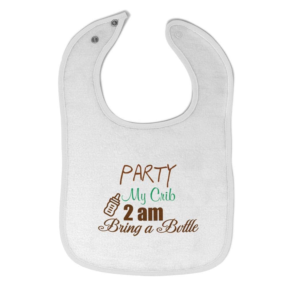 Cotton Bibs & Burp Cloths for Toddlers and Babies | Snap Closure