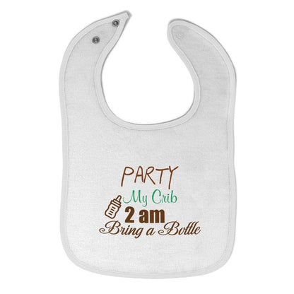 Cotton Bibs & Burp Cloths for Toddlers and Babies | Snap Closure